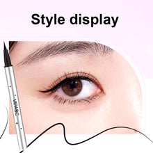 Dezone Waterproof and Sweatproof Lower Eyelash Stamp Pen in Black/Brown - 3-in-1 Natural-Looking Korean Makeup Cosmetics