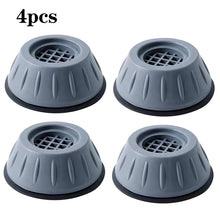 4Pcs anti Vibration Feet Pads Waterproof Legs Slipstop Silent Skid Raiser Mat Washing Machine Support Dampers Stand Furniture