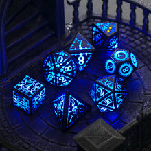 LED Dice Set Rechargeable with Charging Box,  Glowing Dice for Role Playing Tabletop Games RPG D&D Dice Christmas Gift