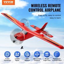 VEVOR RC Airplane EPP Foam RC Plane Toy with 2.4 Ghz Remote Control 2 Batteries