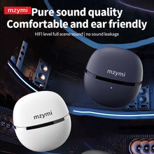 Mzymi A34 True Wireless Earphones Hifi Sound Bluetooth 5.3 Headphones Waterproof Sports Earbuds TWS Headset with Mic for XIAOMI