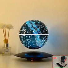 Levitating Lamp Magnetic Levitation Globe LED Earth Floating Rotating Globe Bedside Novelty Christmas Gifts Galactic Starry Sky