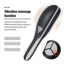 Electric Spray Massage Comb,Scalp Massager,Micro Current Head Meridian Massager anti Hair Loss Physiotherapy Apparatus Red and Blue Light Nourishing Scalp