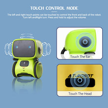 Toy Robot Voice Control Interactive Robot Cute Toy Smart Robot for Kids Dance Voice Command Touch Control Toys Birthday Gifts