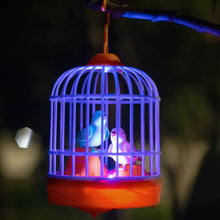 Talking Electric Bird Inductive Sound Control Birdcage Simulation Funny Toy Novelty Gift Birdcage Voice Educational Toy Kid Gift