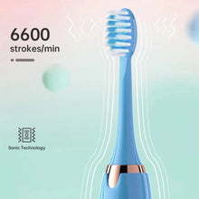 Electric Sonic Toothbrush USB Rechargeable Waterproof Electronic Ultrasonic Whitening Tooth Brushes Replacement Heads