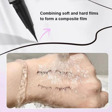 Dezone Waterproof and Sweatproof Lower Eyelash Stamp Pen in Black/Brown - 3-in-1 Natural-Looking Korean Makeup Cosmetics