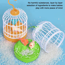 Talking Electric Bird Inductive Sound Control Birdcage Simulation Funny Toy Novelty Gift Birdcage Voice Educational Toy Kid Gift